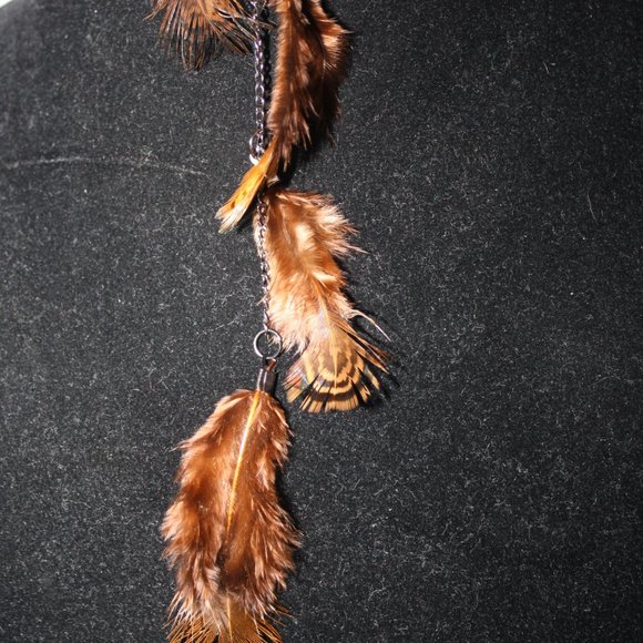 3/$15 Women's Hair Brown Hair Extension Feathers Fashion Accessories - Picture 2 of 4